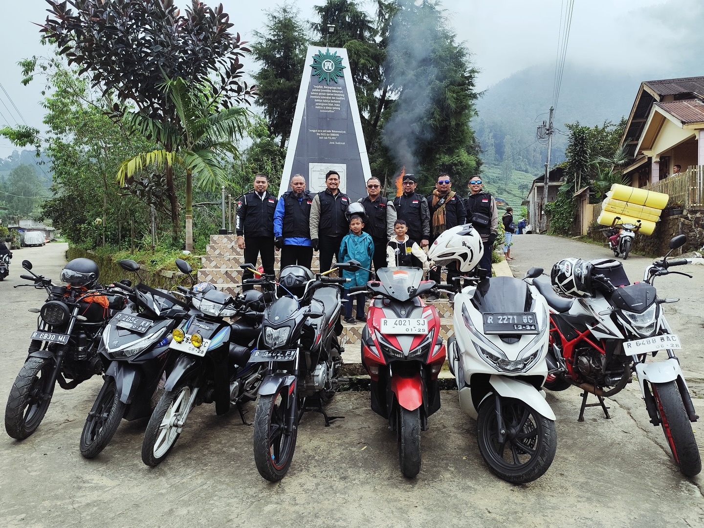 Launching BikersMu Purbalingga di Puncak Sikunir