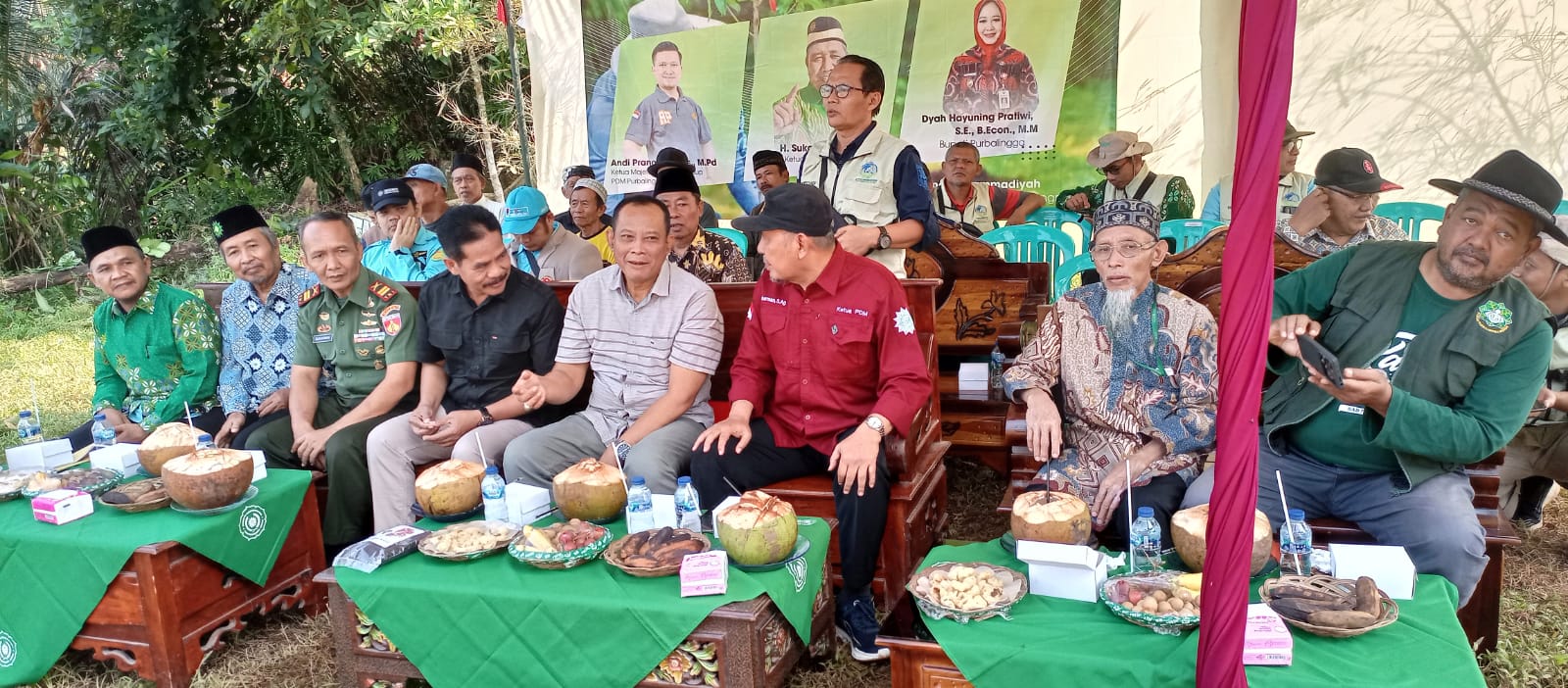 Peringati Hari Lingkungan Hidup Sedunia, MLH PDM Purbalingga Tanam Pohon