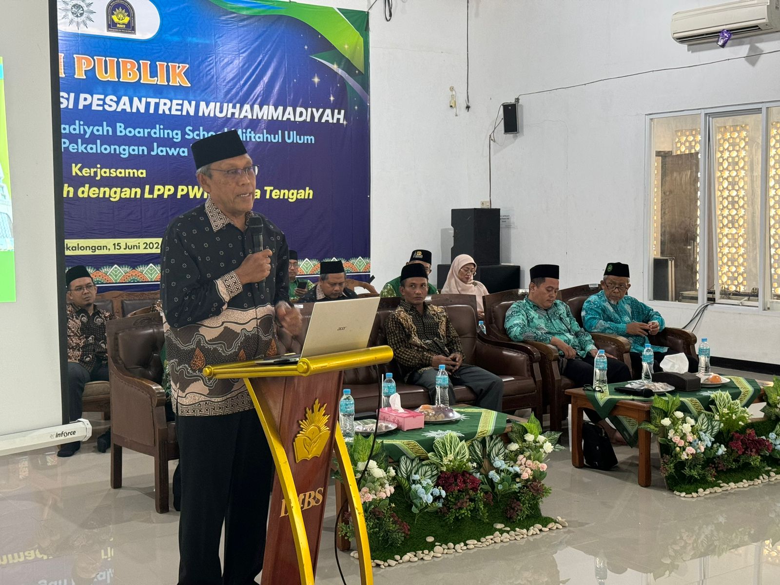 Pondok Pesantren Muhammadiyah Tahfidzul Quran Slinga Ikuti  Uji Publik Instrumen Akreditasi Pesantren Muhammadiyah